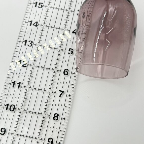 Libbey Purple Wine Glasses Set Of 3 - Vintage Style With Elegant Stemware For Co - Picture 6 of 7